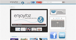 Desktop Screenshot of enjoytoz.it