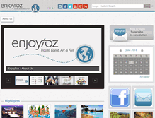 Tablet Screenshot of enjoytoz.it